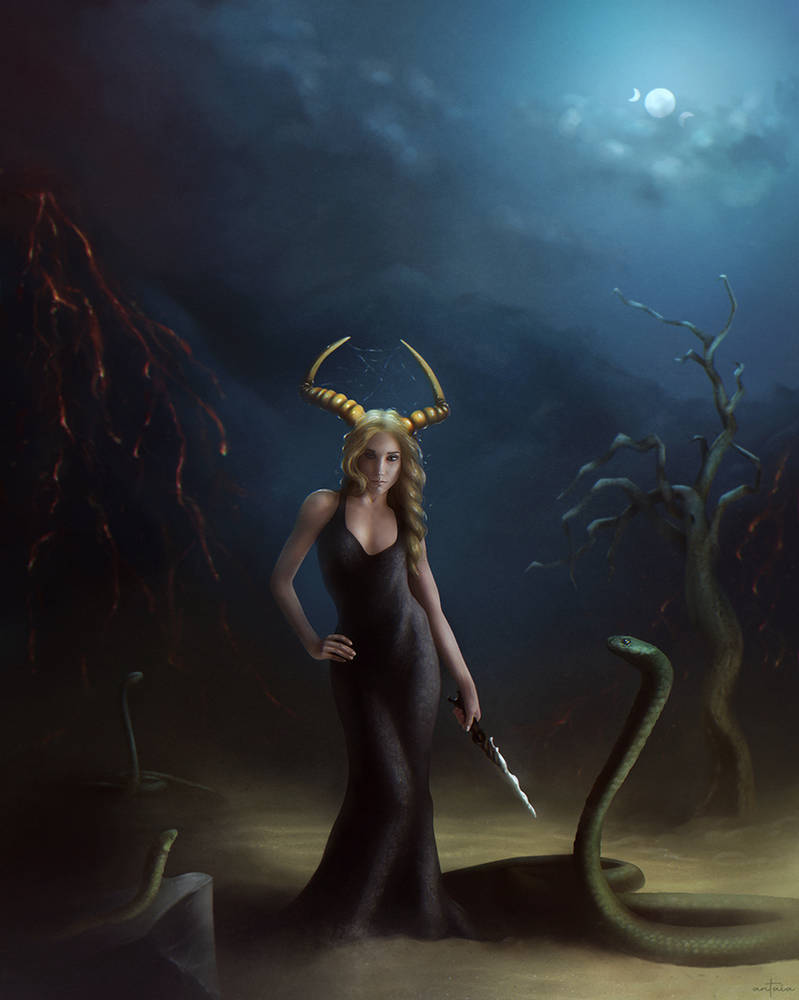 Astarthe Goddess Astarte by antaia-art on DeviantArt