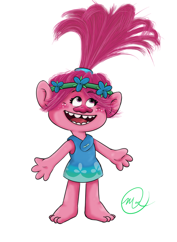 Princess Poppy on DreamWorks-Trolls-FC - DeviantArt