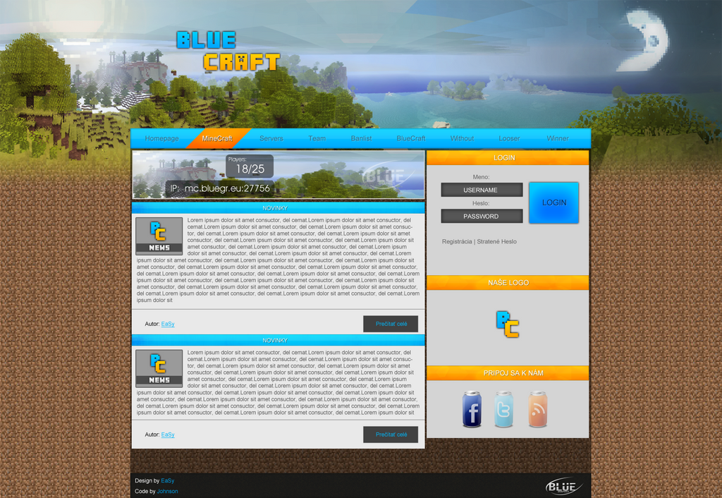 MC Design by easySK on DeviantArt