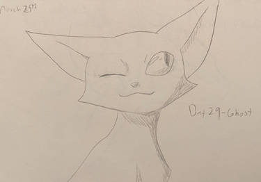 mARTch Day 29 - Ghost