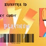 Foxxy Candy Card