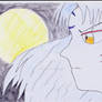 My first drawing of Sesshomaru