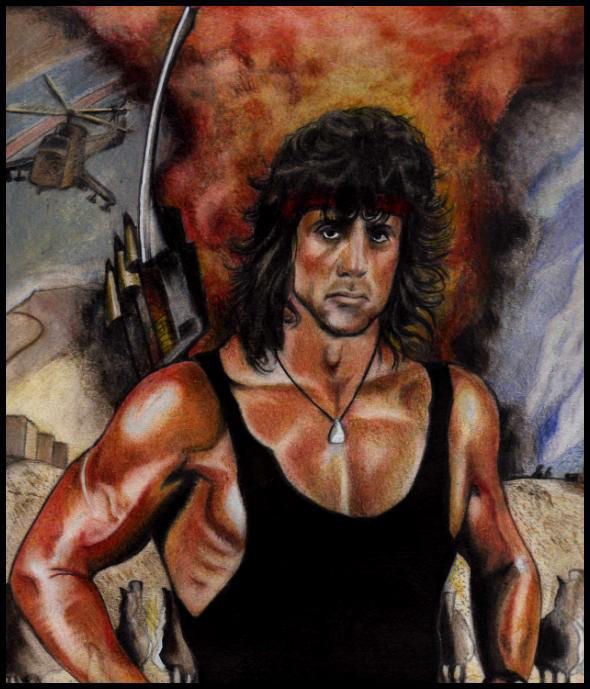 Depressed Rambo Rambo, your worst nightmare... by LullAbyLaNe on DeviantArt