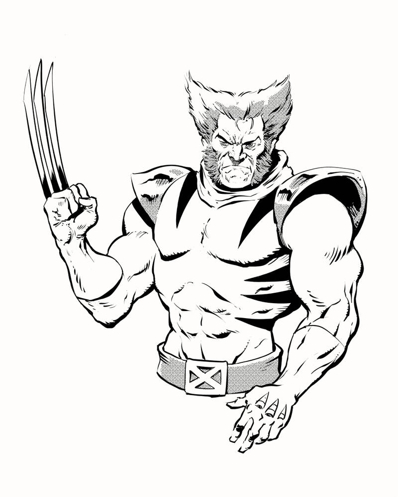 Wolverine unmasked X-MEN by Inkhaust on DeviantArt
