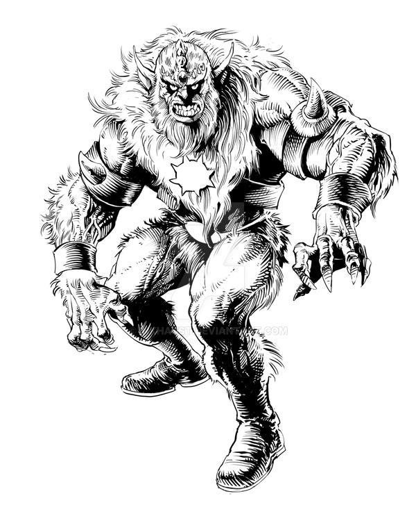 Beast Man - MOTU by Inkhaust on DeviantArt