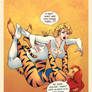Tigra vs Dagger-commission