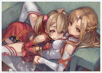 Asuna and Silica