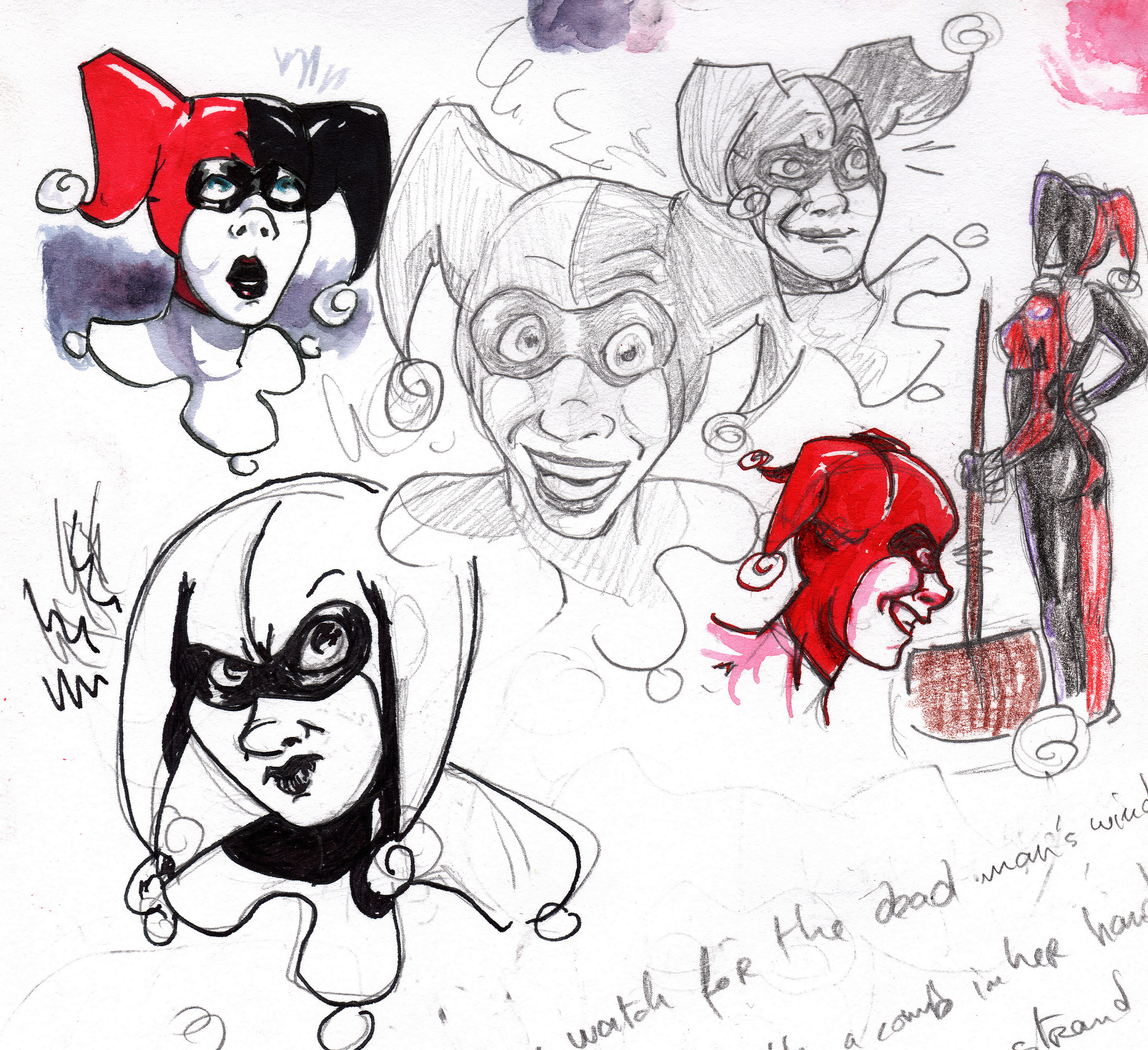 Harley sketches