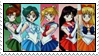 Sailor Moon - inner senshi - stamp 62