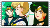 Sailor Moon - Michiru, Haruka, Setsuna - stamp 57 by kas7ia