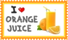 Orange juice - stamp by kas7ia