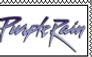 Purple Rain logo - stamp