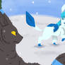 Glaceon VS Umbreon