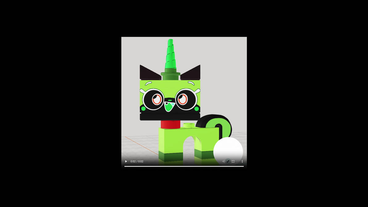 Unicat with inverted colors by Unikittyinanutshell on DeviantArt