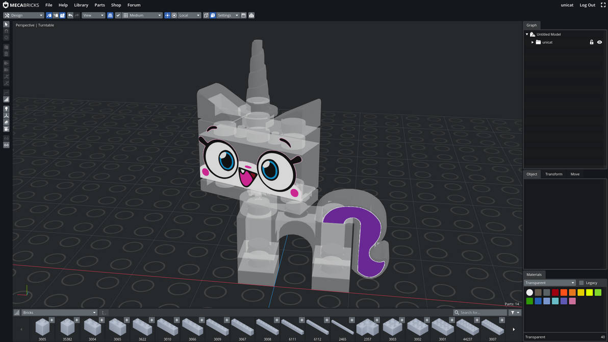 Unicat with no skin by Unikittyinanutshell on DeviantArt