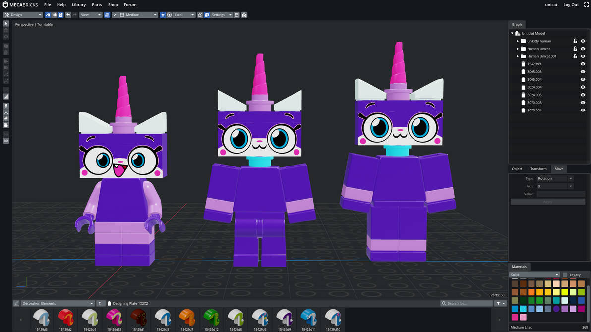 Anthro-Unicat evolution (front) by Unikittyinanutshell on DeviantArt