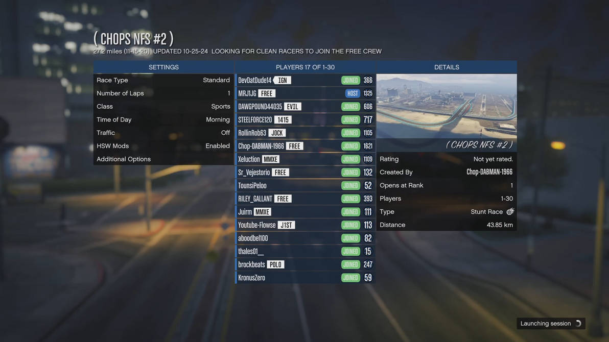 Raice Bro It's been years since I did a GTA Online race, bro by ...