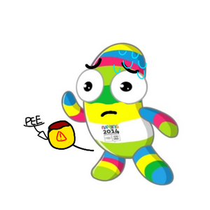 Lele (Nanjing 2014) omorashi