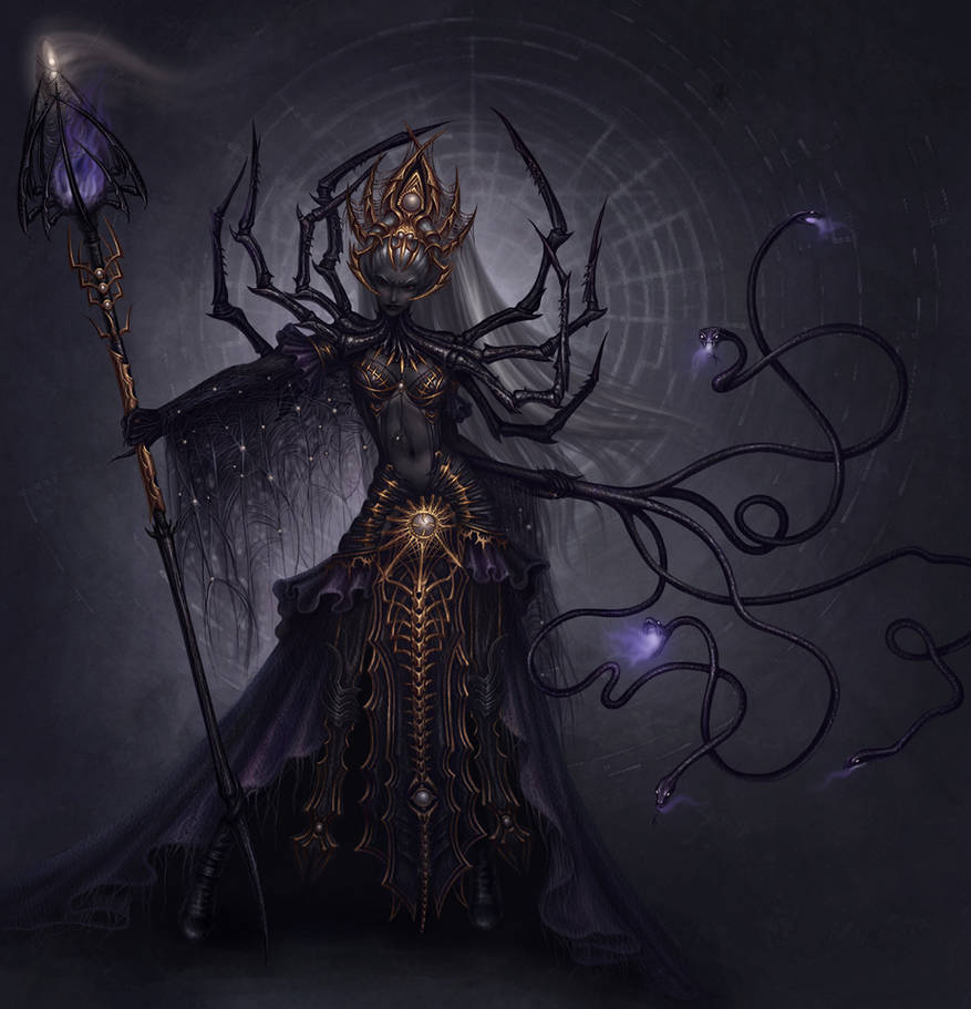 Drow by jianjiagu on DeviantArt