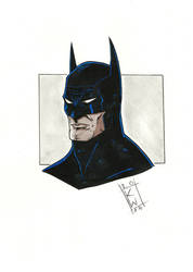 Batman head sketch
