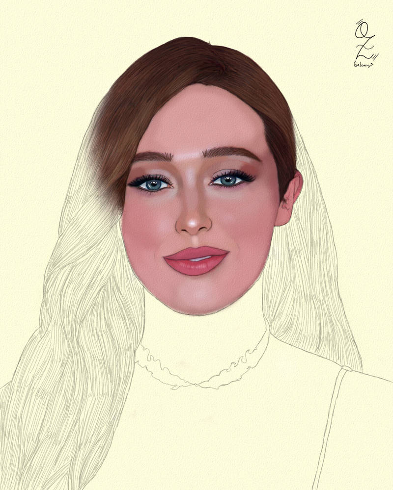 Alycia Debnam-Carey Portrait Sketch by Oz Galeano by OzGaleano on