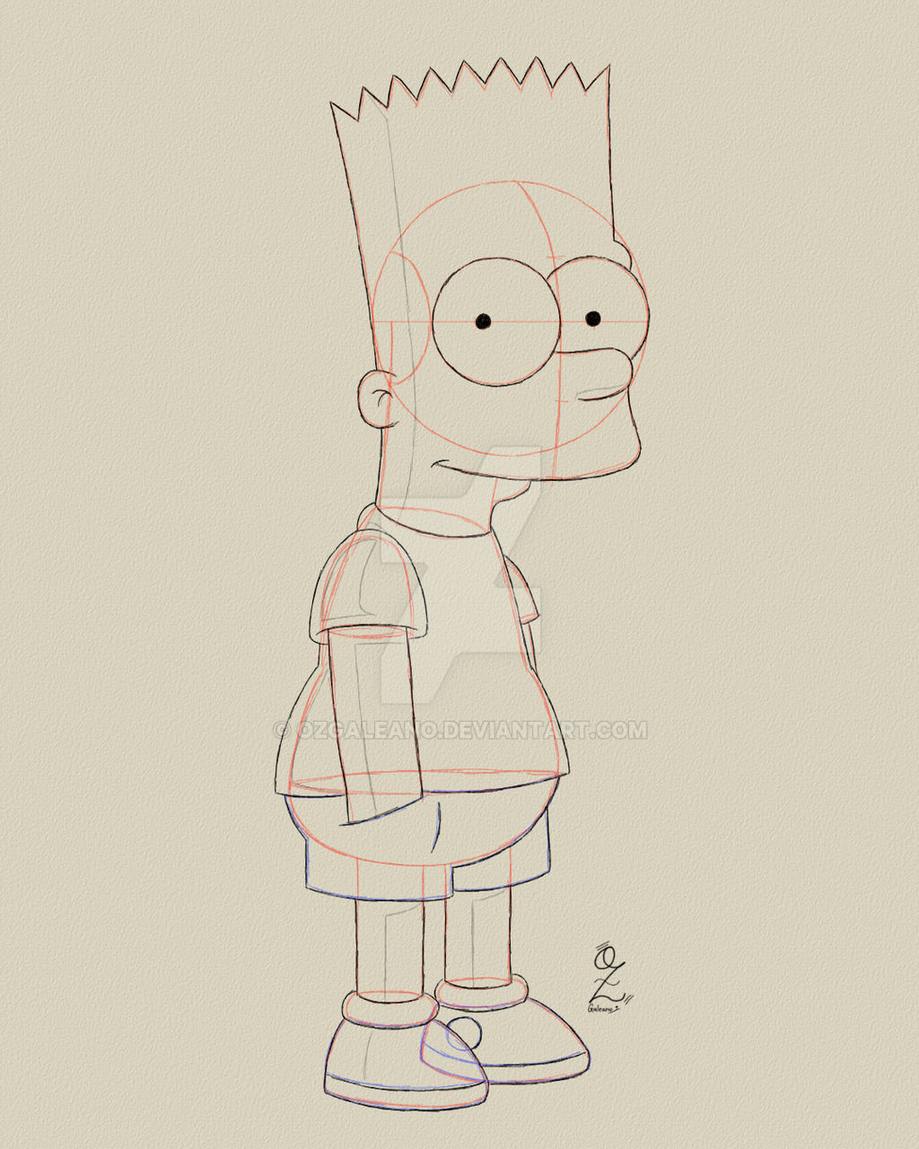 Bart Simpson Drawing Sketch Study By Oz Galeano By OzGaleano On DeviantArt bart-simpson-drawing-sketch-study-by-oz-galeano-by-ozgaleano-on-deviantart