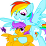 Scootaloos new big sister