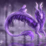 Lilac dragon commission