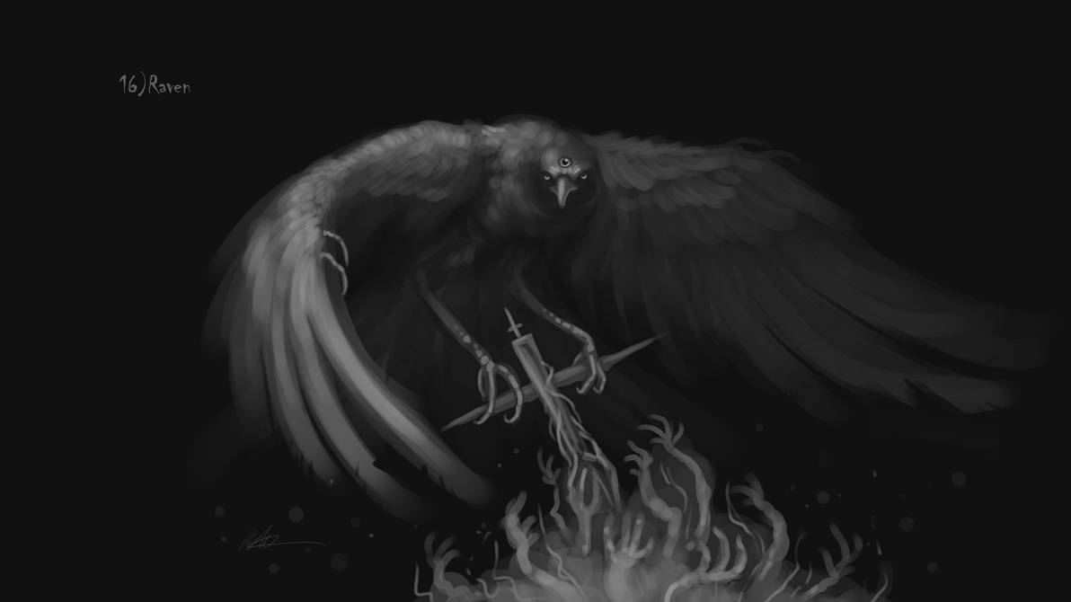 Fated Raven 16) Raven by FantasyArtistry on DeviantArt