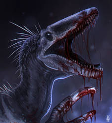 Subject - Megaraptor portrait commission