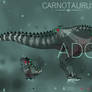 Dinocember: 4TH - 6TH - Holly Carnotaurus