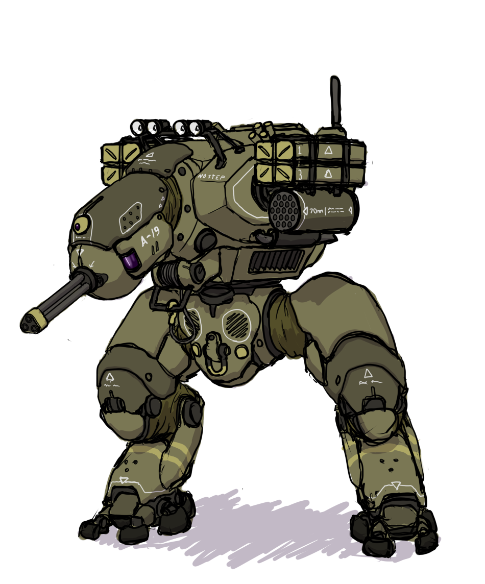 Kiwi combat mech