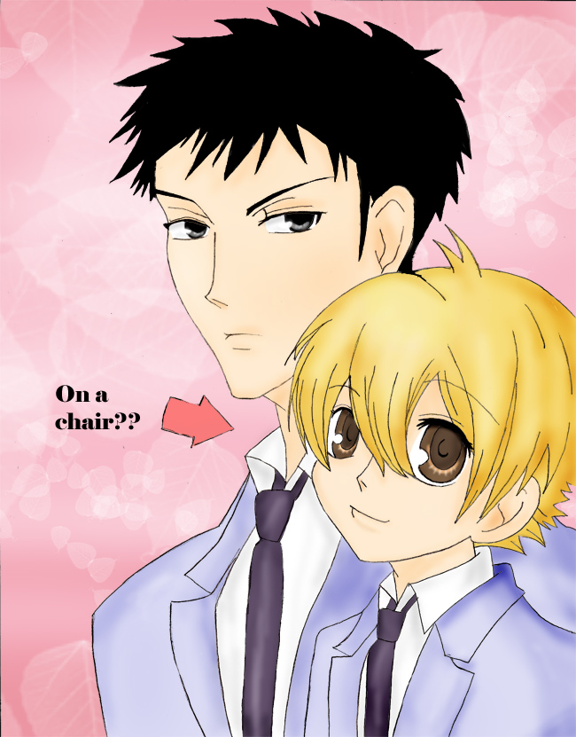 Mori and Honey Senpai colored by moodyteen515 on DeviantArt
