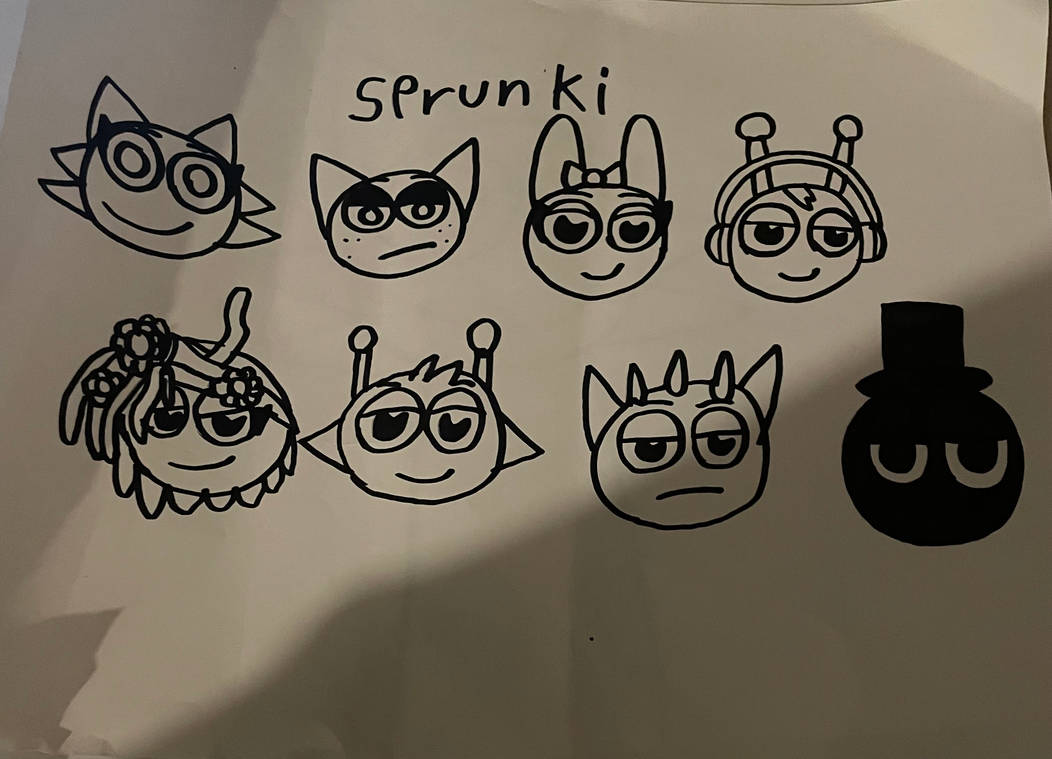Drawing Sprunki for the first time by 8bittinkywinkyArt on DeviantArt