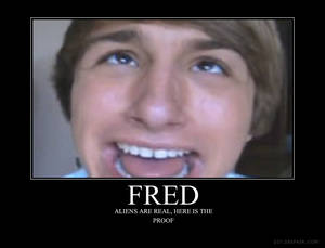 Fred motivation poster