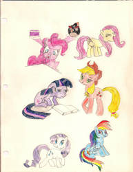 Mane 6 Character Dump