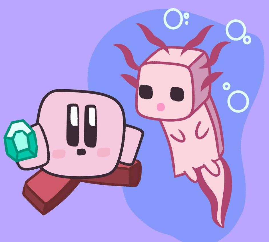 What if Kirby inhales Minecraft Steve in Kirby and the Forgotten Land? 