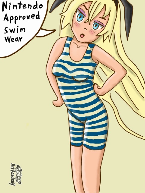 Nintendo admin approved swimwear