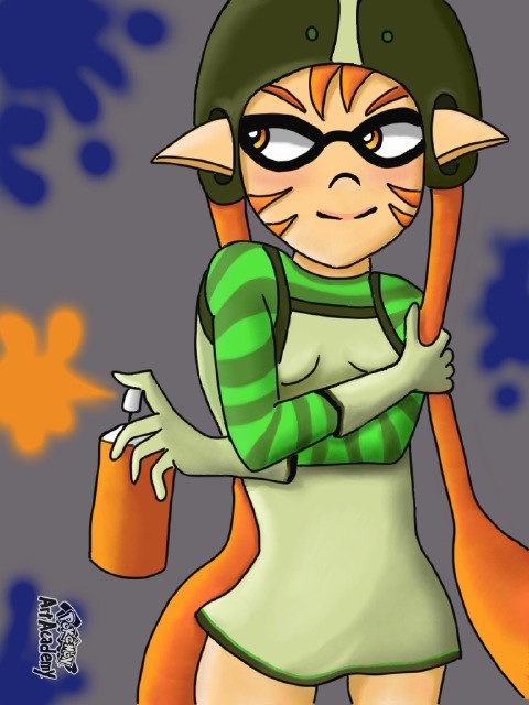 Jet Set Inkling (Splatoon)