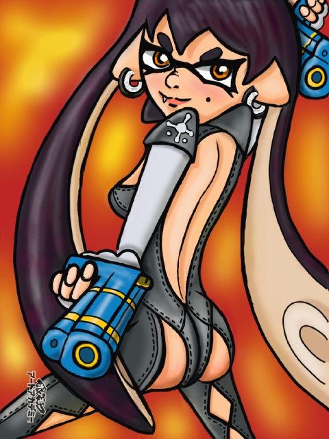 Callie-netta (Splatoon vs Bayonetta)