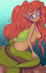 Redhead Mermaid