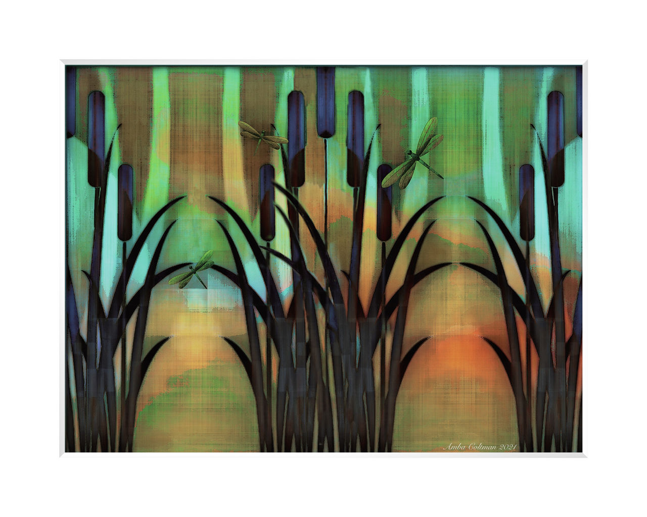 Cattails by AmbaLeeColtman on DeviantArt