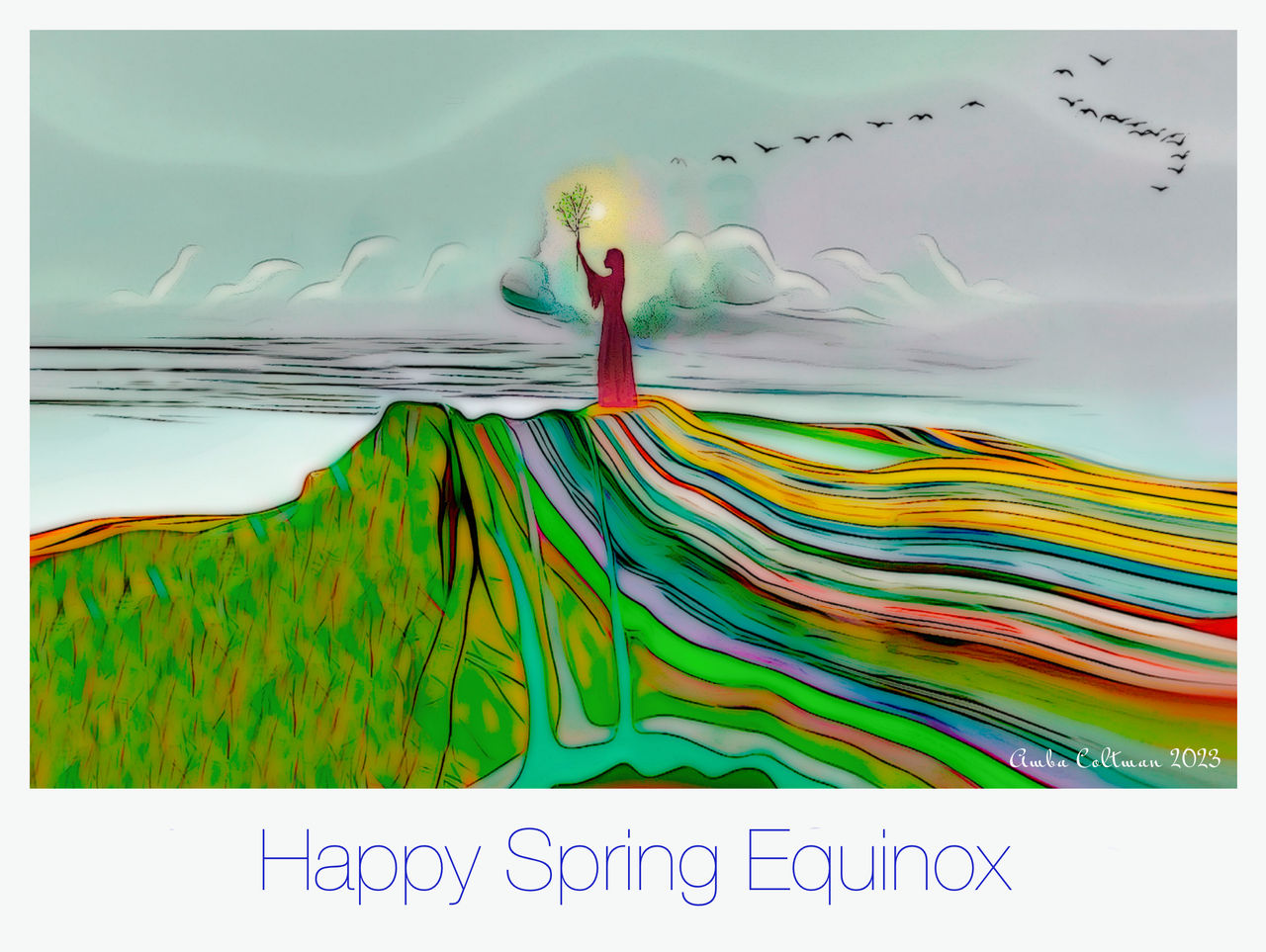 Happy Spring Equinox by AmbaLeeColtman on DeviantArt