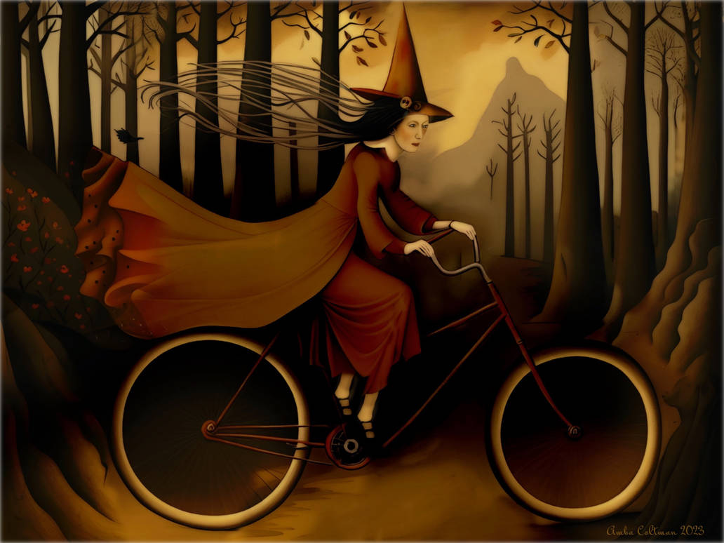 The Witches Are Riding by AmbaLeeColtman on DeviantArt