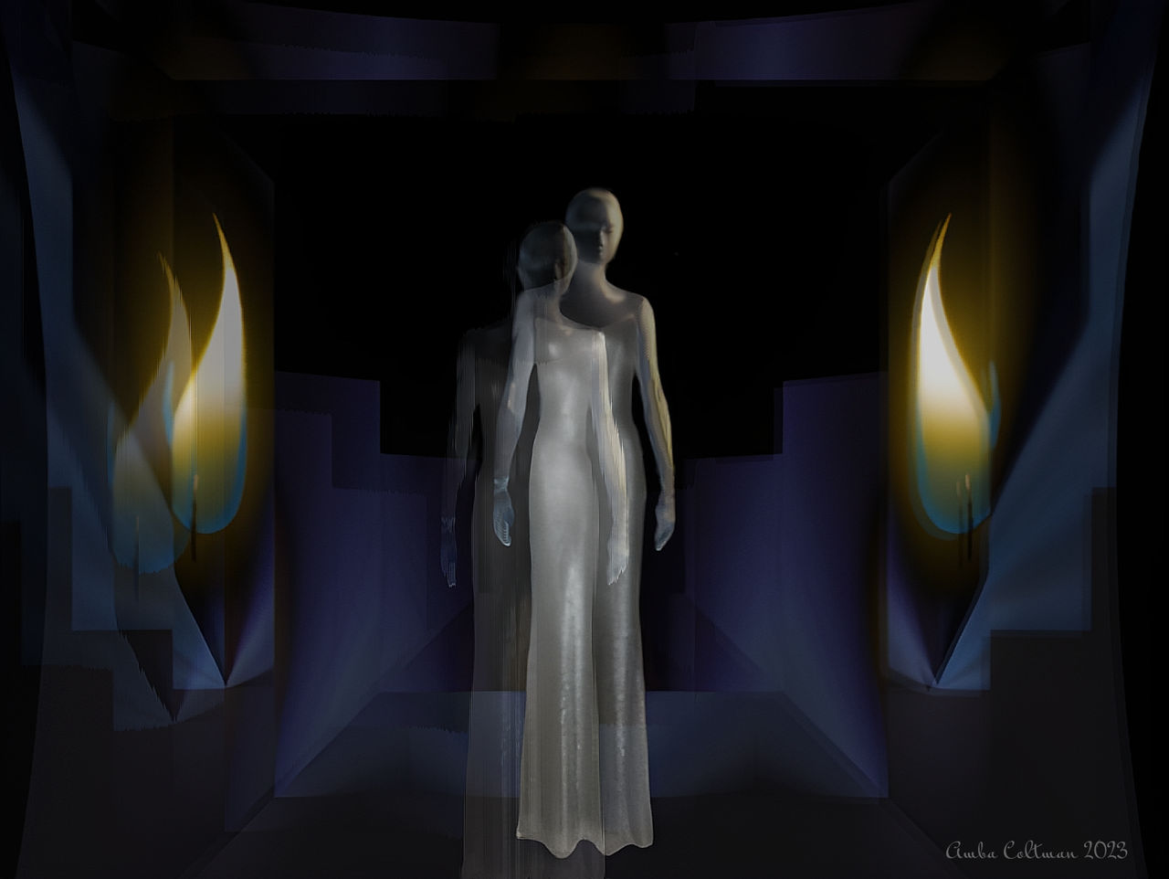 Deviantart Astral Astral Projection by AmbaLeeColtman on DeviantArt