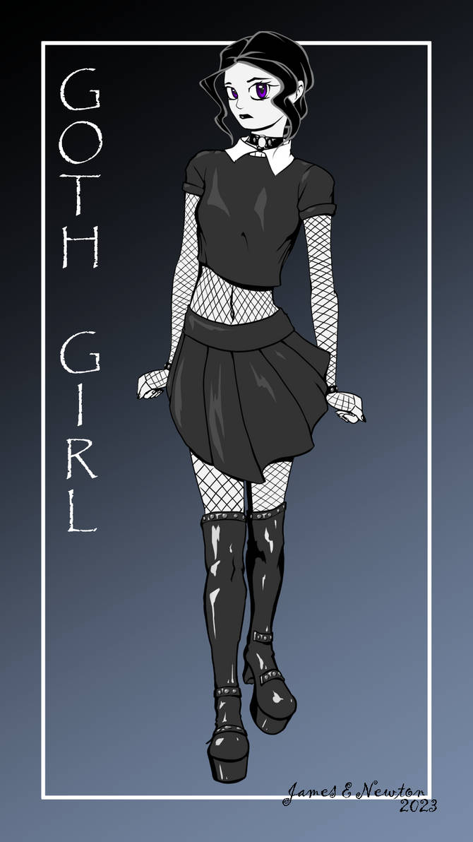 Goth Girl by jknight454 on DeviantArt