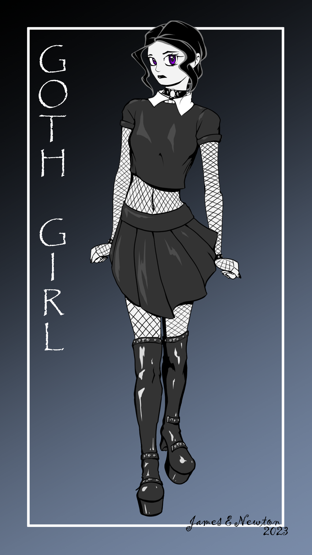 Goth Girl by jknight454 on DeviantArt