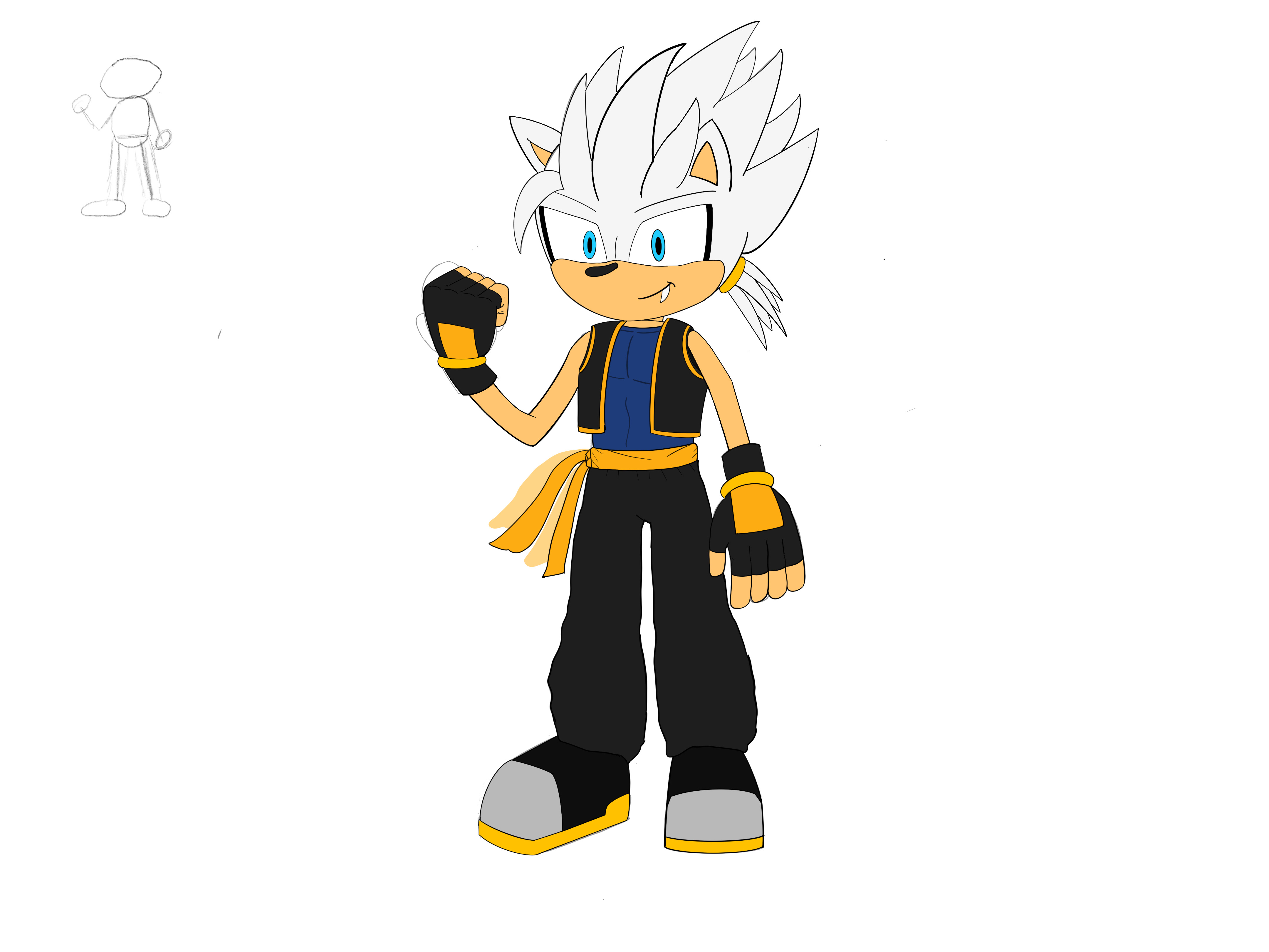 SSJ5 Blue by TwisterG84 on DeviantArt