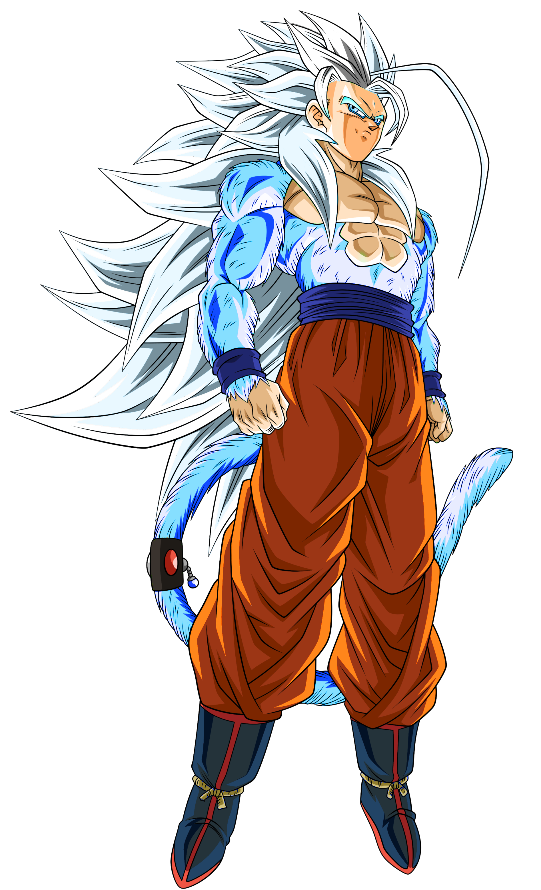 Goku Super Saiyan 5 by ChronoFz on DeviantArt