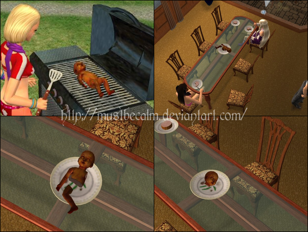 Tasty Roasted Baby Sims 2 By Mustbecalm On Deviantart Tasty Roasted Baby Sims 2 By Mustbecalm On Deviantart